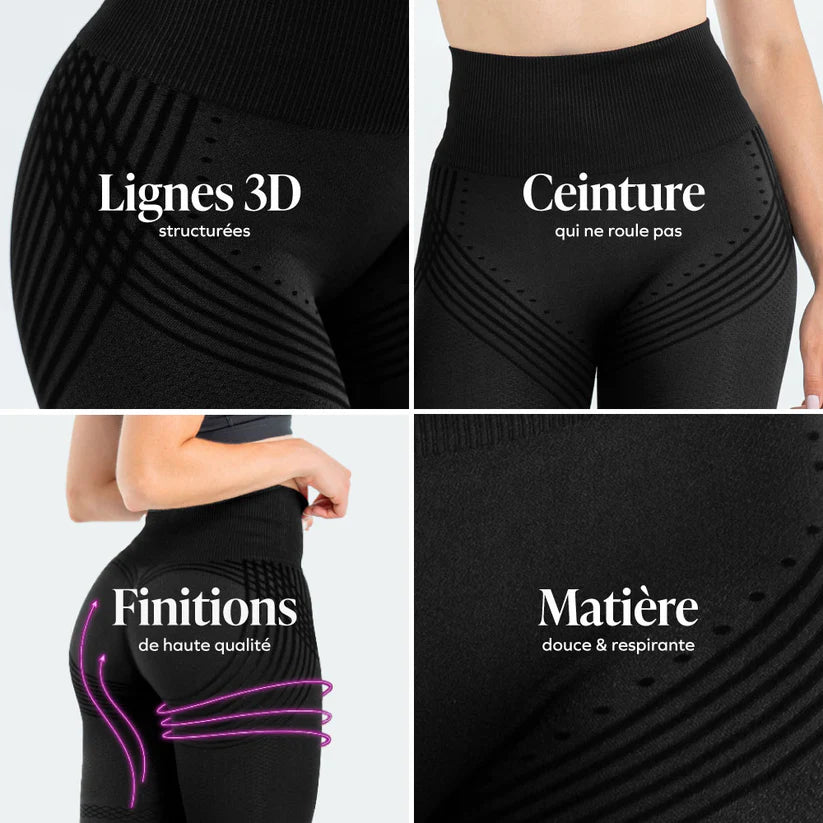 Legging 3D LunaShape | Redéfinissez votre silhouette sans effort